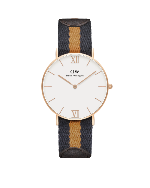 36mm Sandblasted Rose Gold Strap: Selwyn