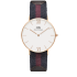 36mm Sandblasted Rose Gold Strap: London