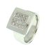 18CT WHITE GOLD HANDMADE DIAMOND DRESS RING