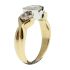 18CT GOLD HANDMADE DIAMOND RING