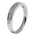 18CT WHITE GOLD, BAGUETTE CUT 0.50CT DIAMOND RING