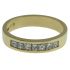 18CT YELLOW GOLD, HANDMADE PRINCESS CUT 0.50CT DIAMOND RING