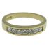 18CT YELLOW GOLD, HANDMADE PRINCESS CUT 0.65CT DIAMOND RING